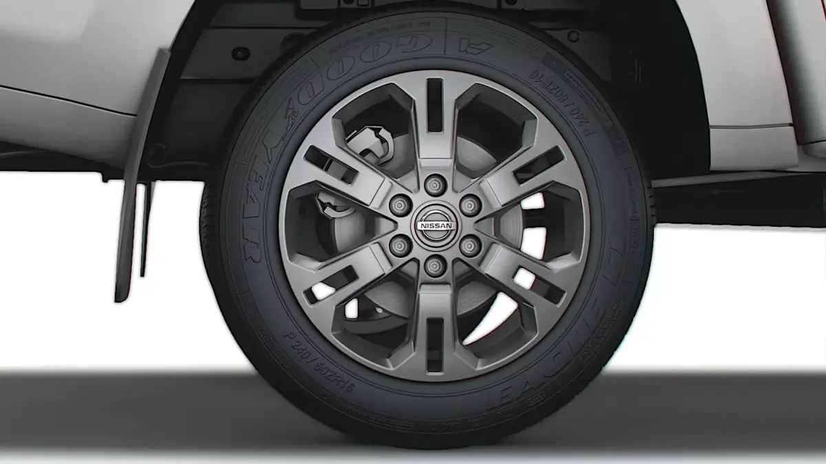 Nissan Navara Tekna 2021 wheel 3D model