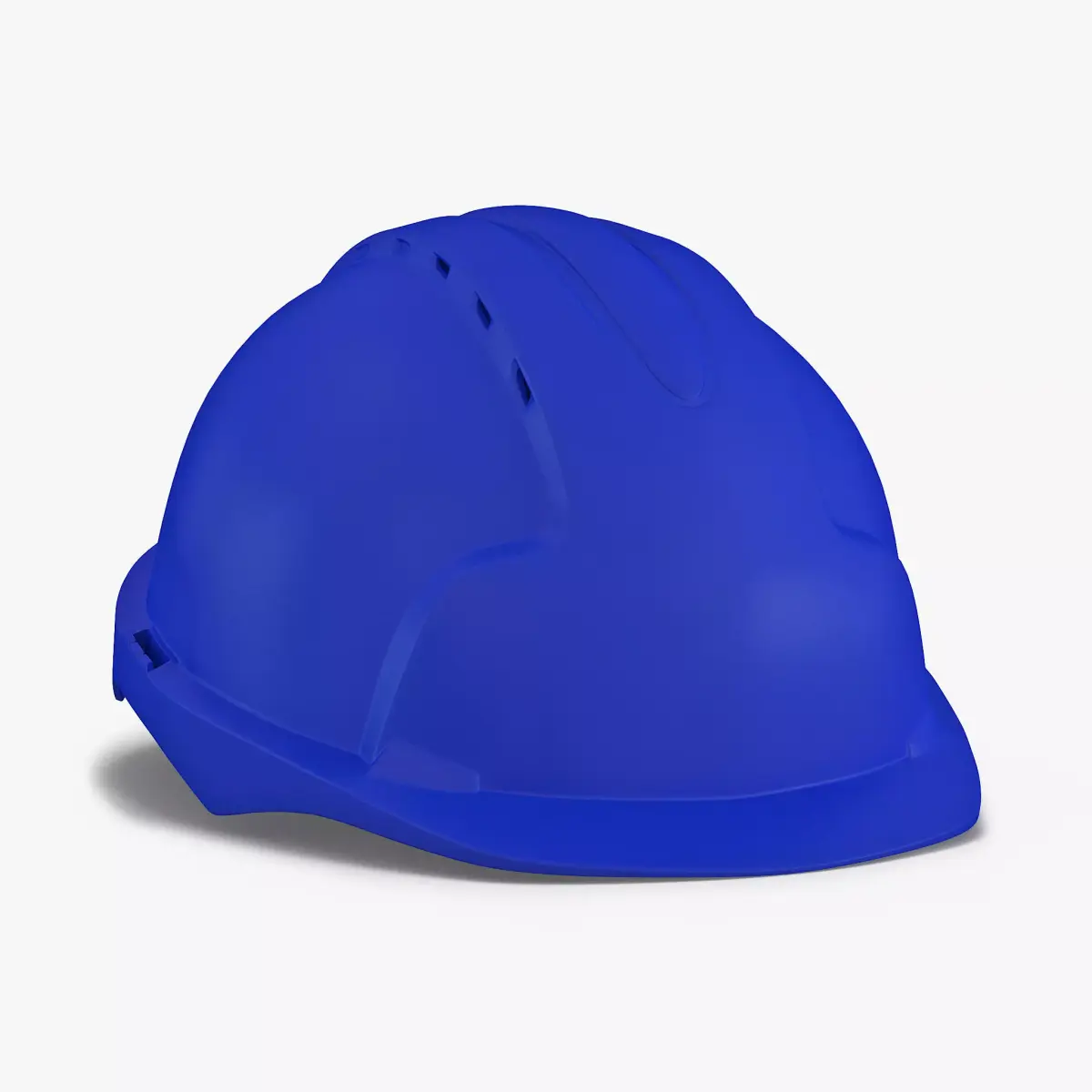 Safety Helmet Blue 3D model