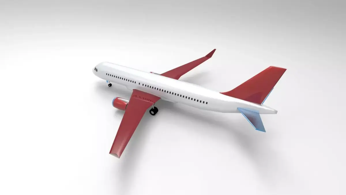 Airbus A320neo 3D model by Hafcoy