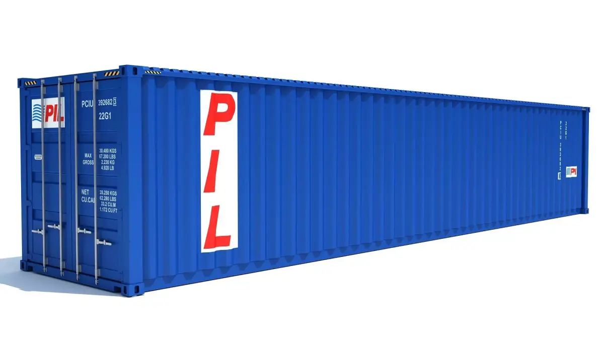 Shipping Container PIL 3D model