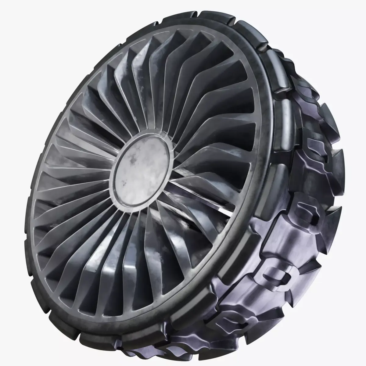 Air Free Wheel 3D 3D model