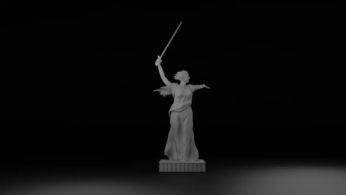 The Motherland Calls 3D model