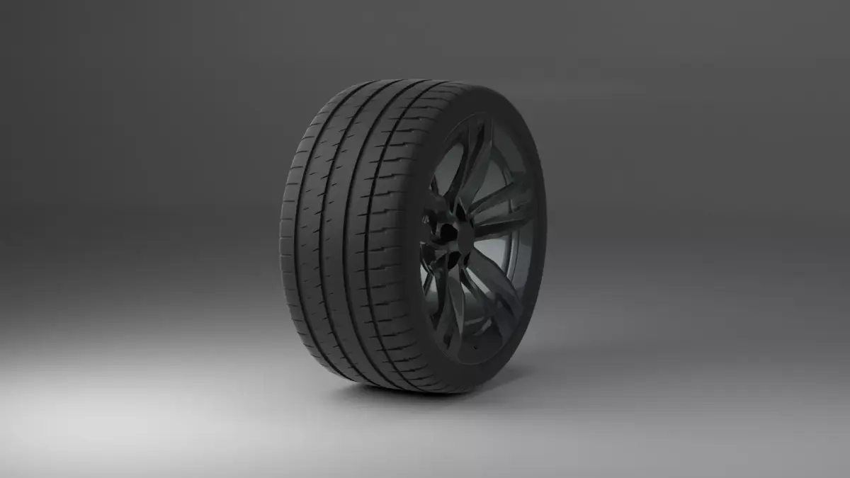 michelin pilot sport 4s Free 3D model