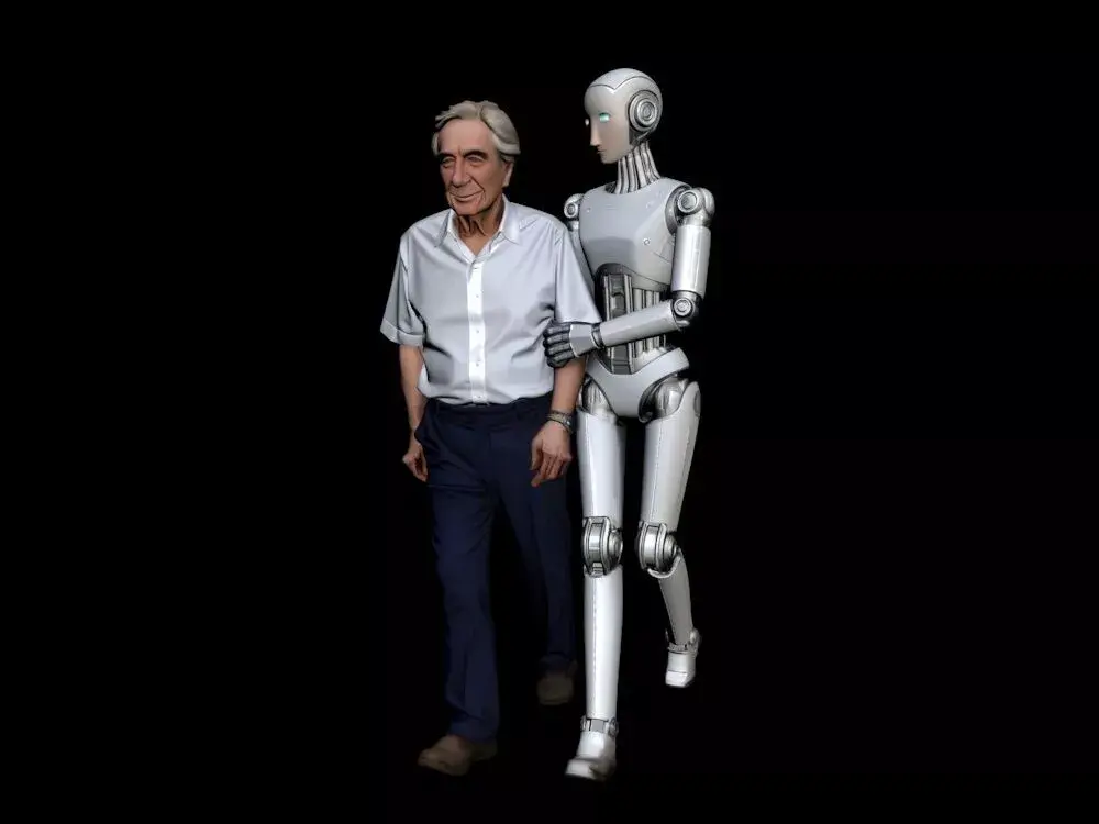 Intelligent machine servant 3D model