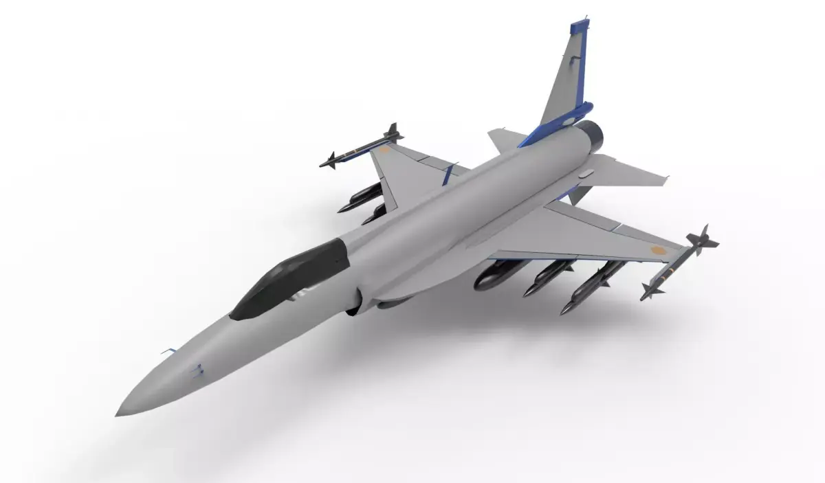 JF-17 Thunder 3D model by octagram14