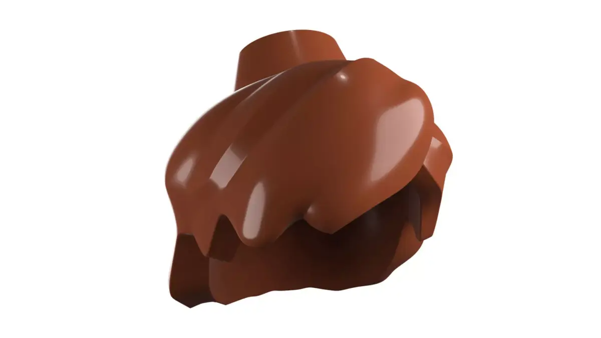 Custom3Dprint Minifigure Accessory - Minifigure Hair S2 - 056 3D print model