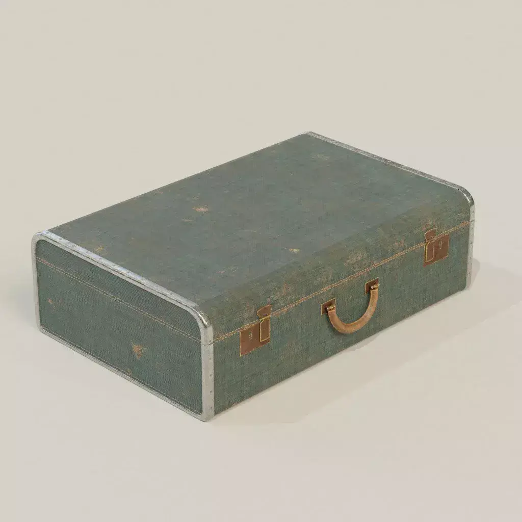 Old Suitcase Ver06 Free 3D model