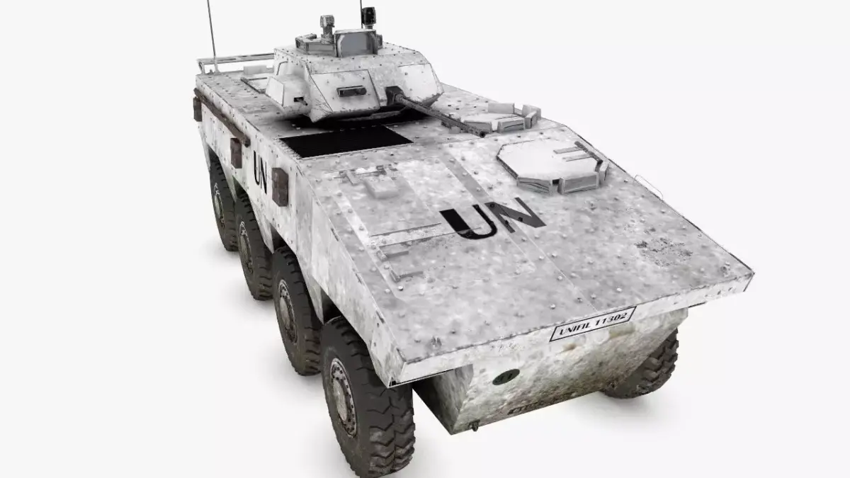 Armored Infantry Fighting Vehicle 3D model