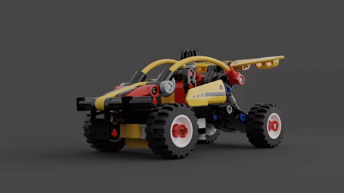 LEGO Technic 2020 - Buggy 3D model