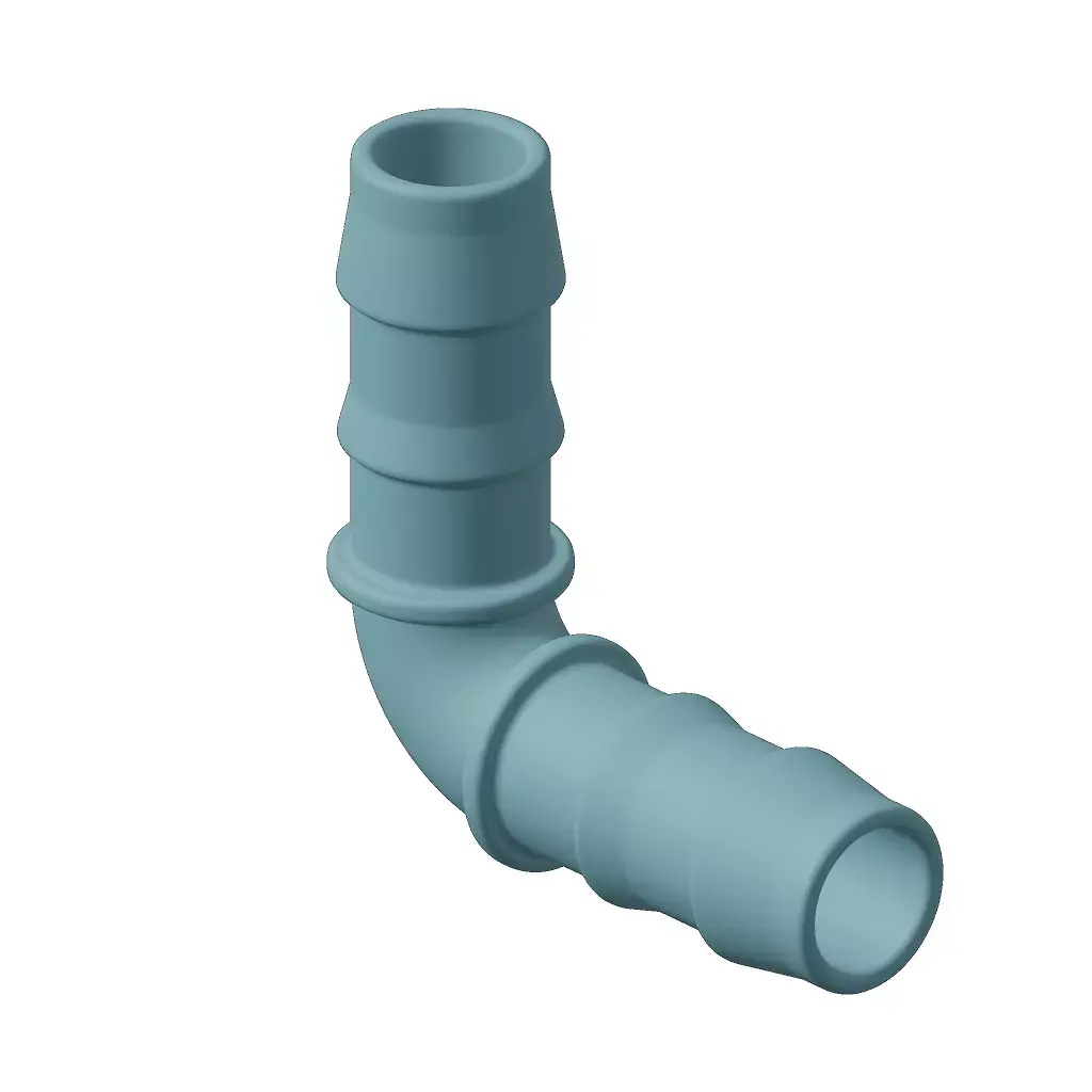 Plastic Irrigation Pipe L Joint Toy 3D model