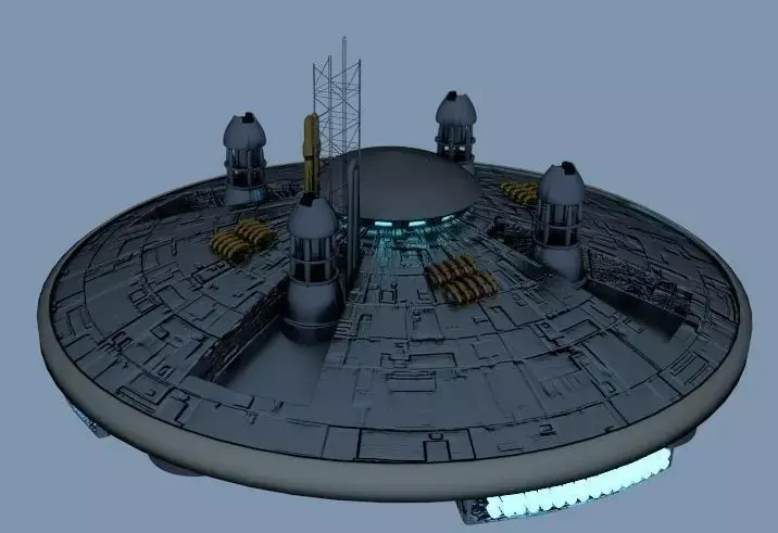 Ufo ship Free 3D model purchase