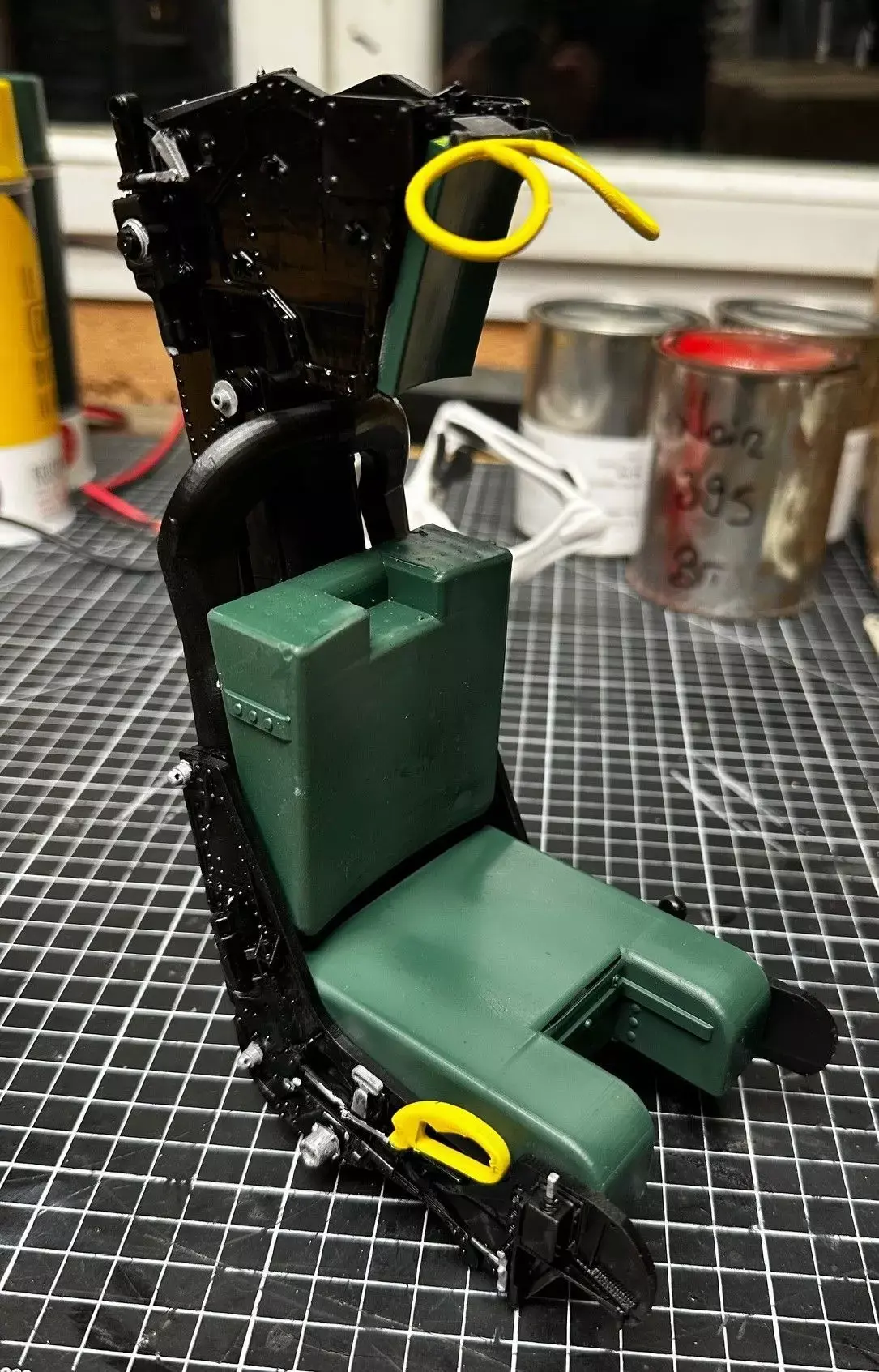 Ejection seat GRU-7a F14 seat Skymaster 3D print model