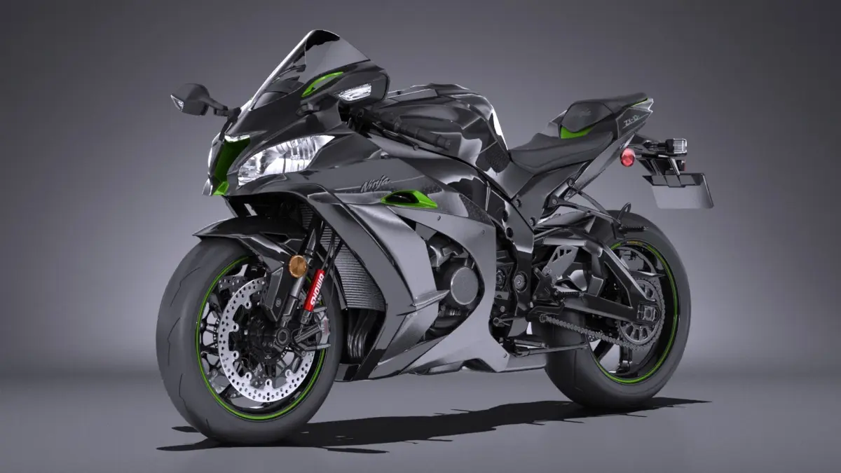 Kawasaki Ninja ZX10R SE 2018 3D model
