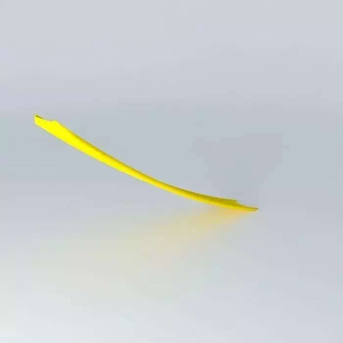 Aft wing emergency exit Free 3D model