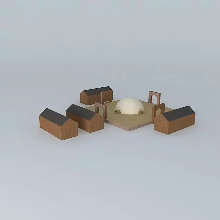 Training institute 3D model