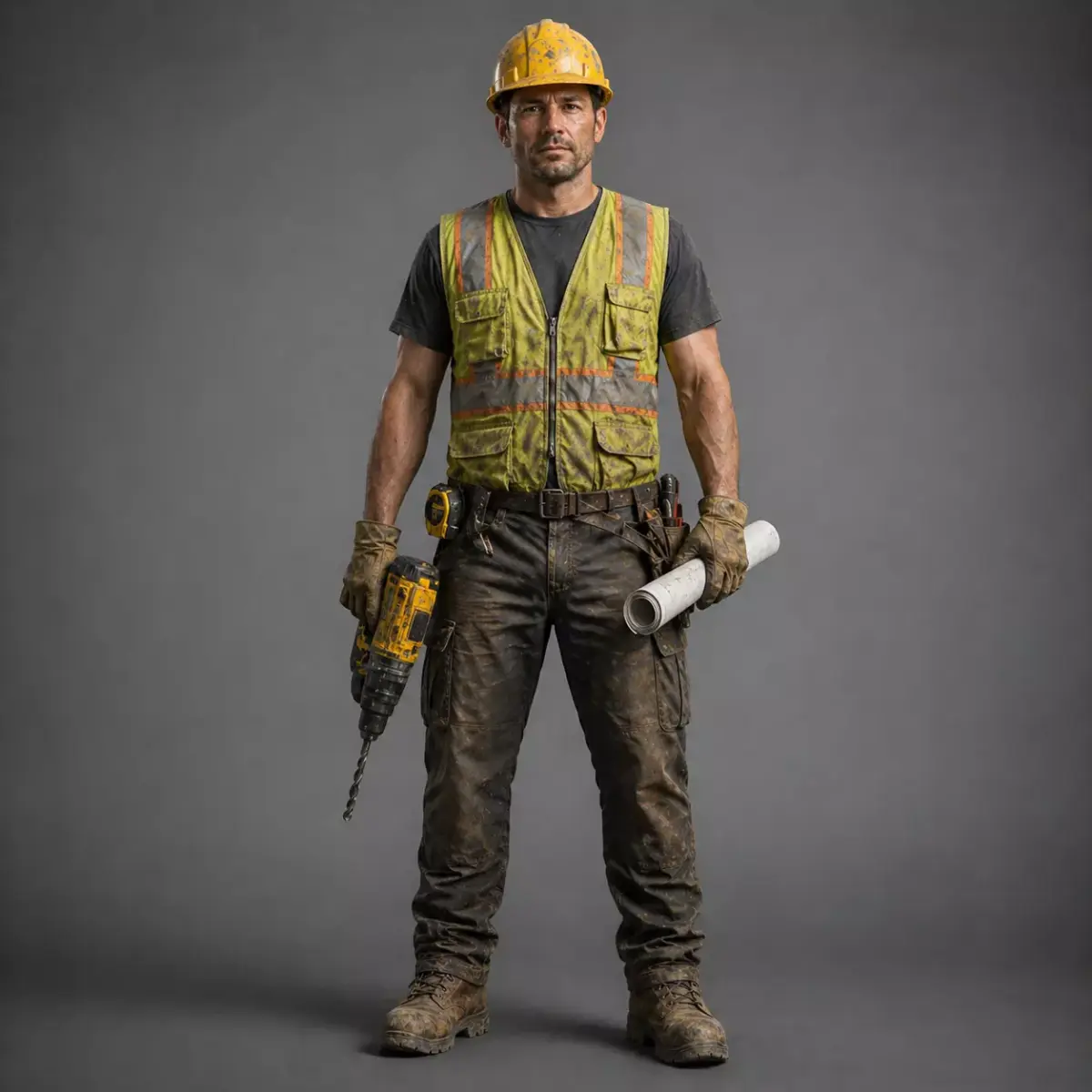 Construction Worker 3D model