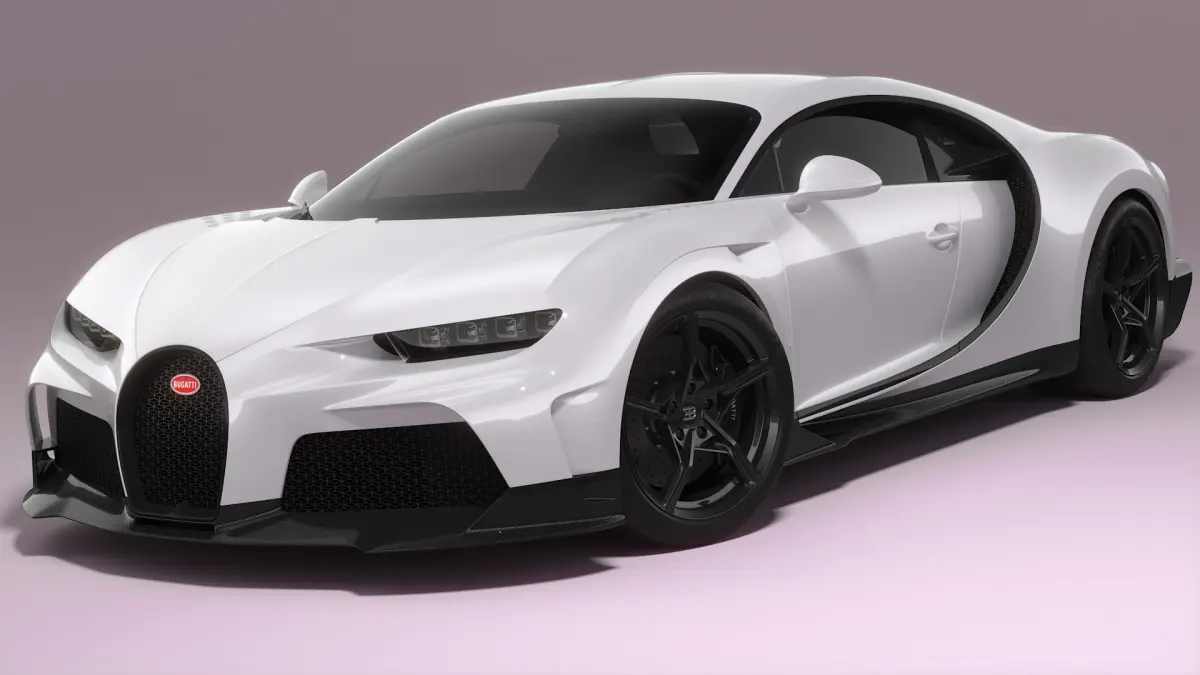 Bugatti Chiron Super Sport 3D model order