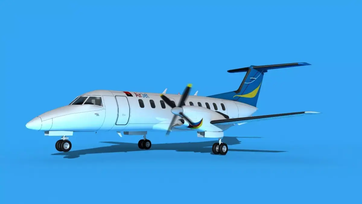 Embraer EMB120 Air Jet 3D model