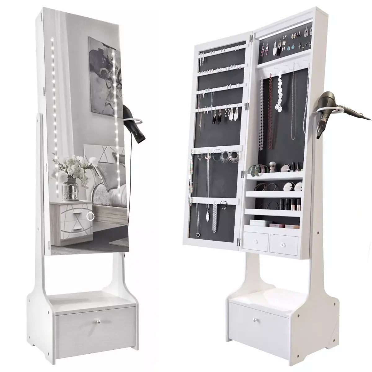 Mirror Organizer Cabinet 3D model