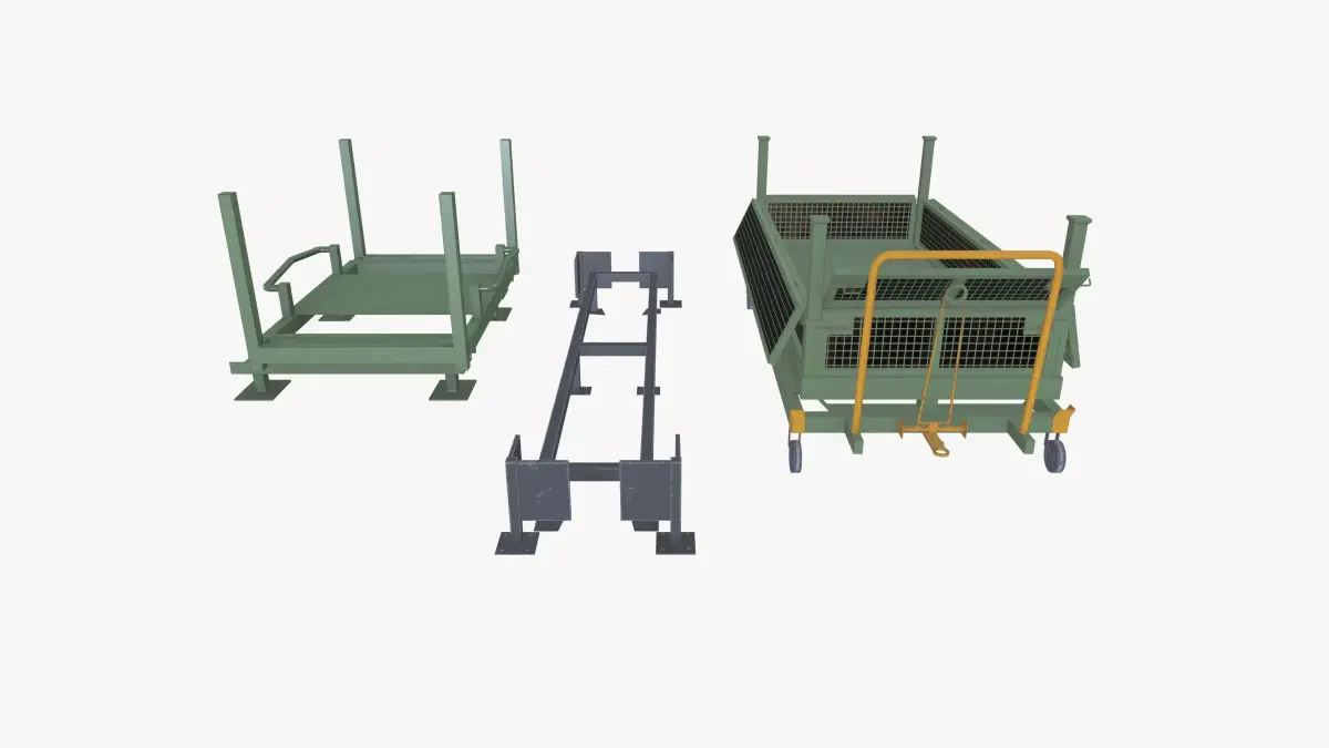 Assets Stands 3D model