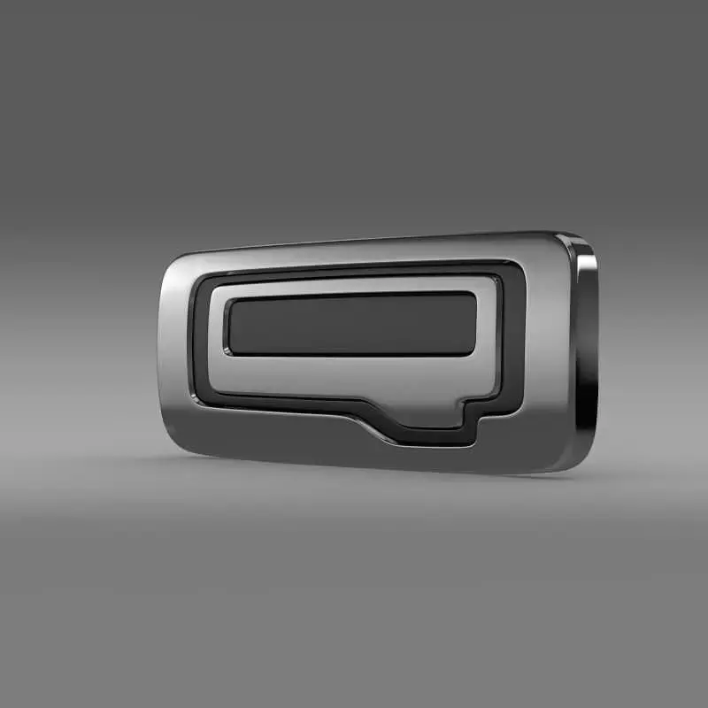 Qoros logo 3D model