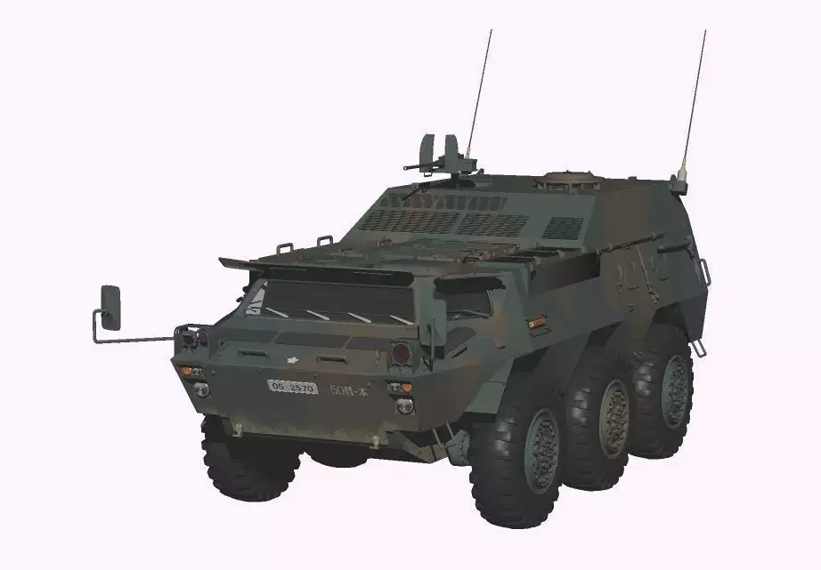 Japan Ground Self-Defense Force Type82 CCV 3D model