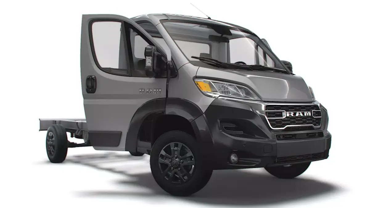 RAM Promaster Chassis Truck SCab 4035WB HQInterior 2023 3D model