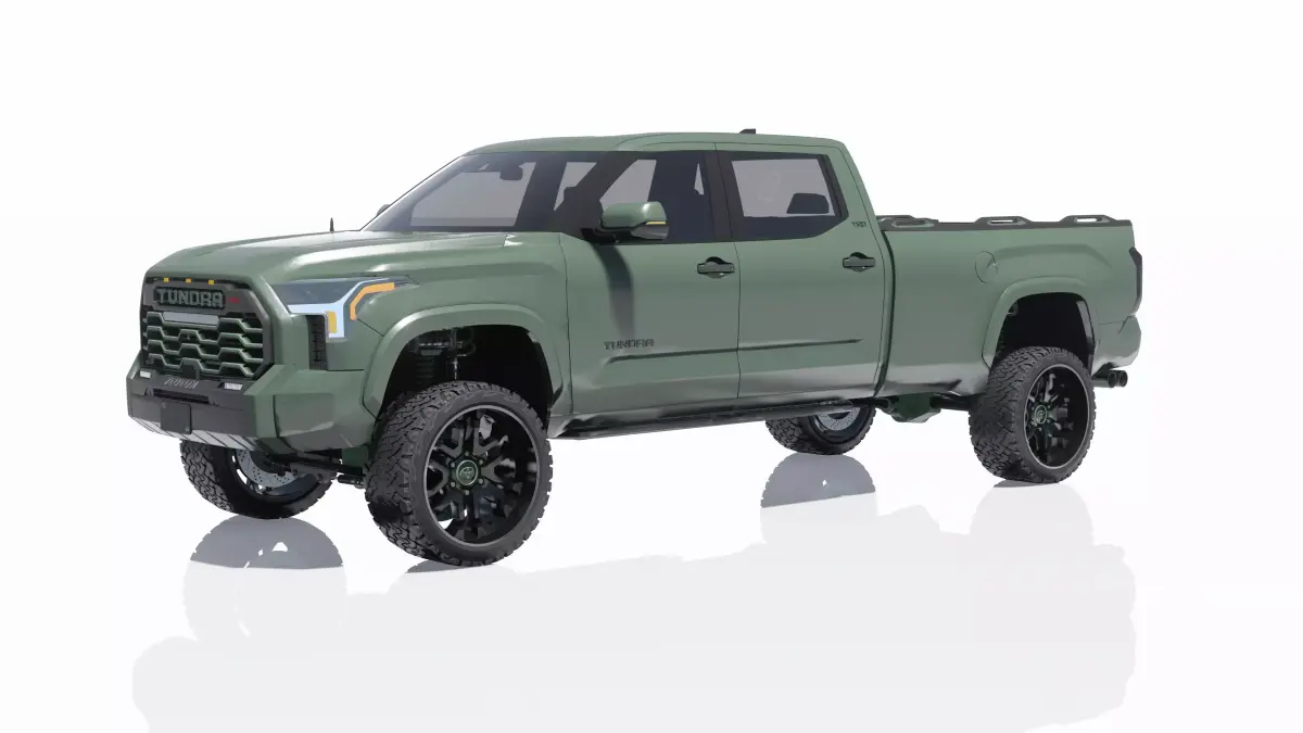 2022 Toyota Tundra TRD Pro  Tundra Badge Edition Lifted 3D model