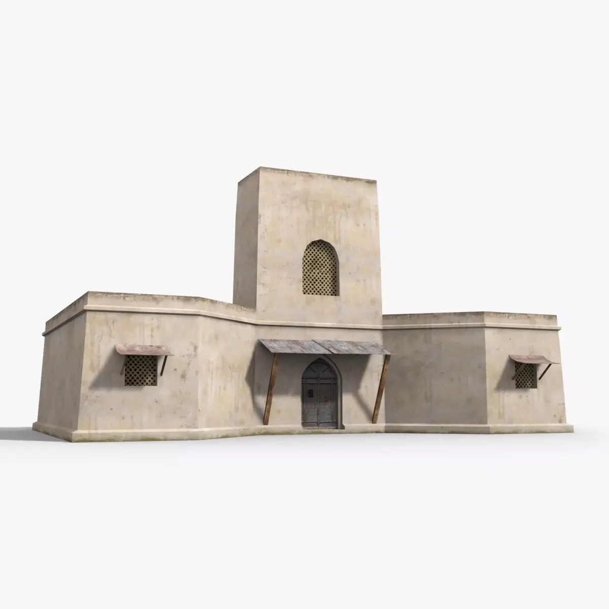 Arab xx19 Low-poly 3D model