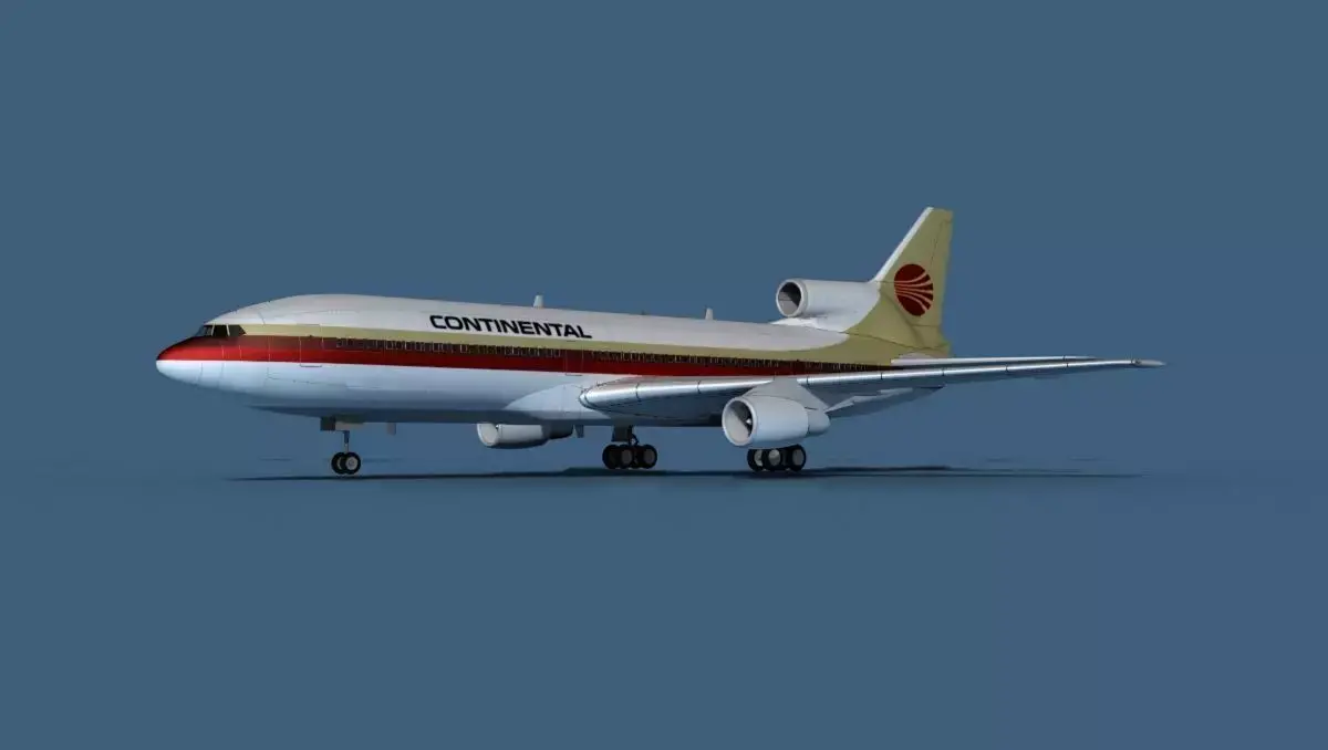 Lockheed L-1011-50 Continental  3D model