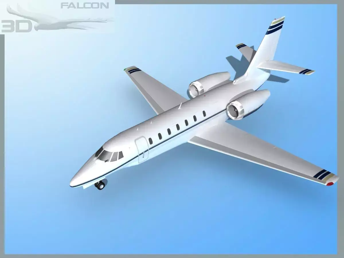 Falcon3D Citation Sovereign C680 FS03 3D model