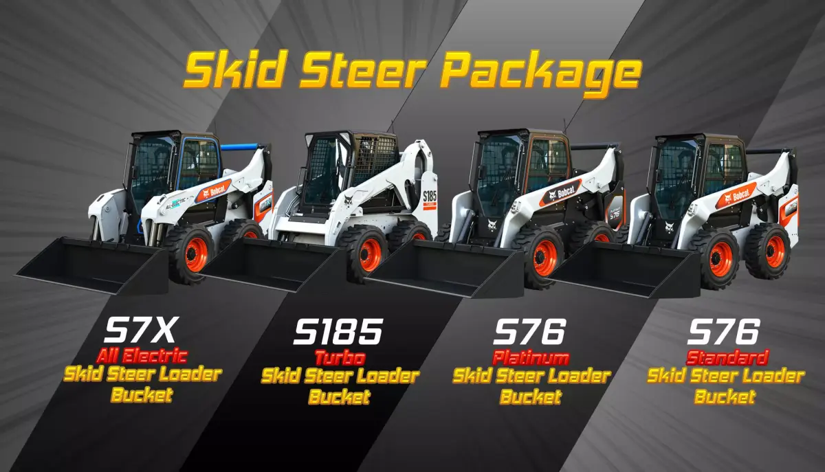 Skid Steers Package  - 4 items