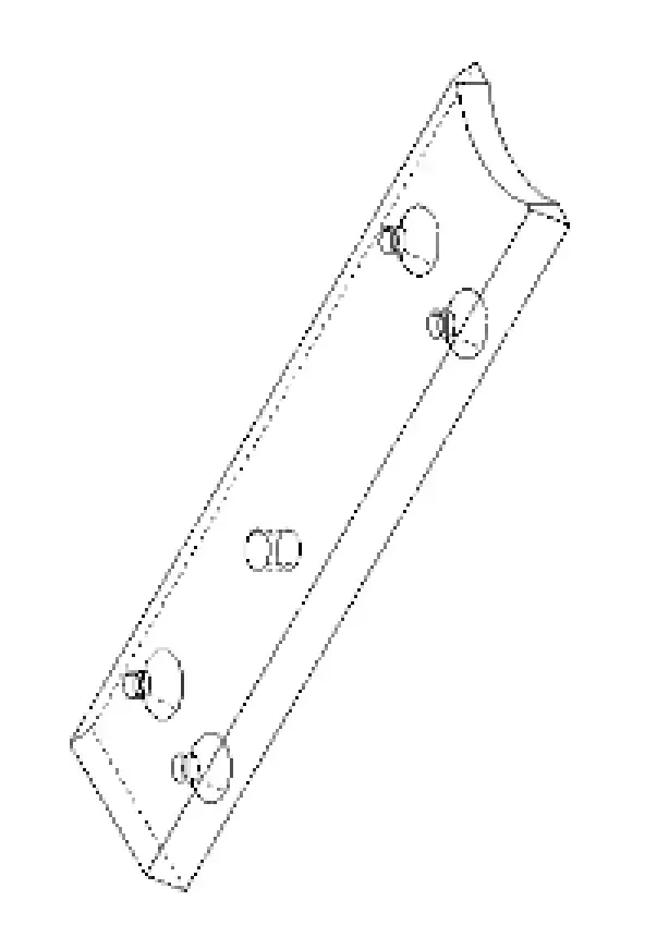 Magazine Back Plate 3D model