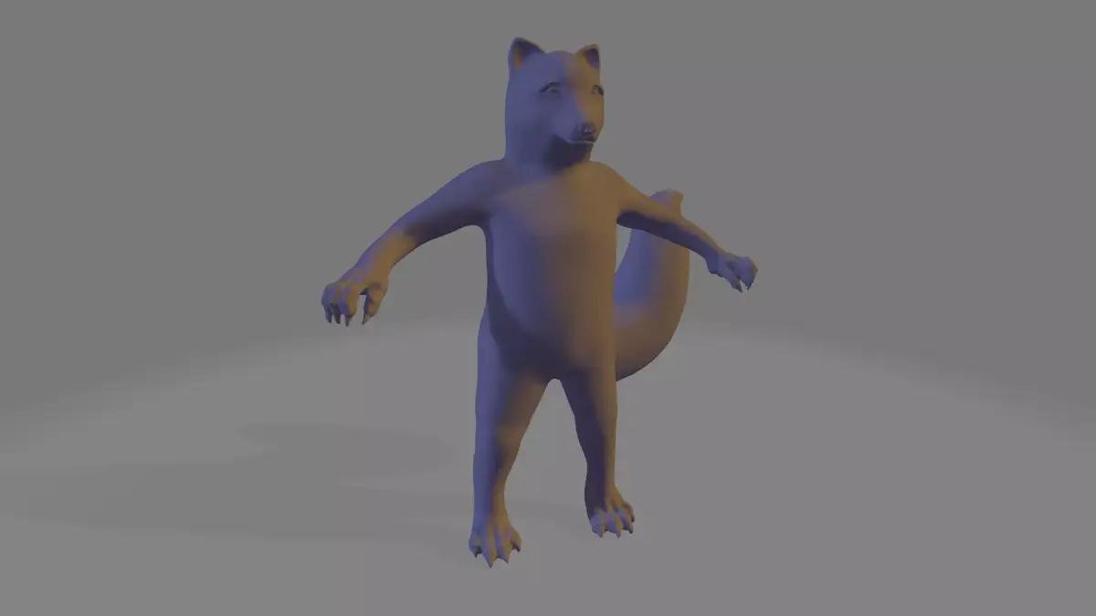 Baby Fox 3D model purchase