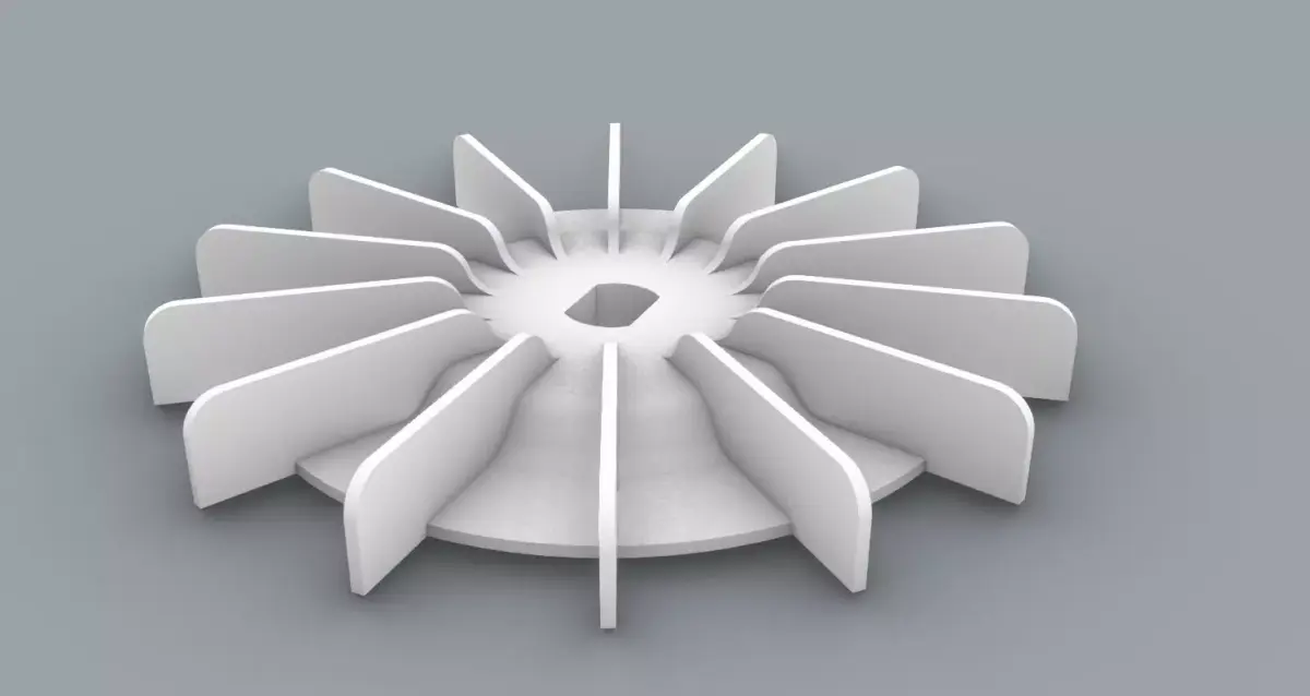 Computer Fan 3D print model