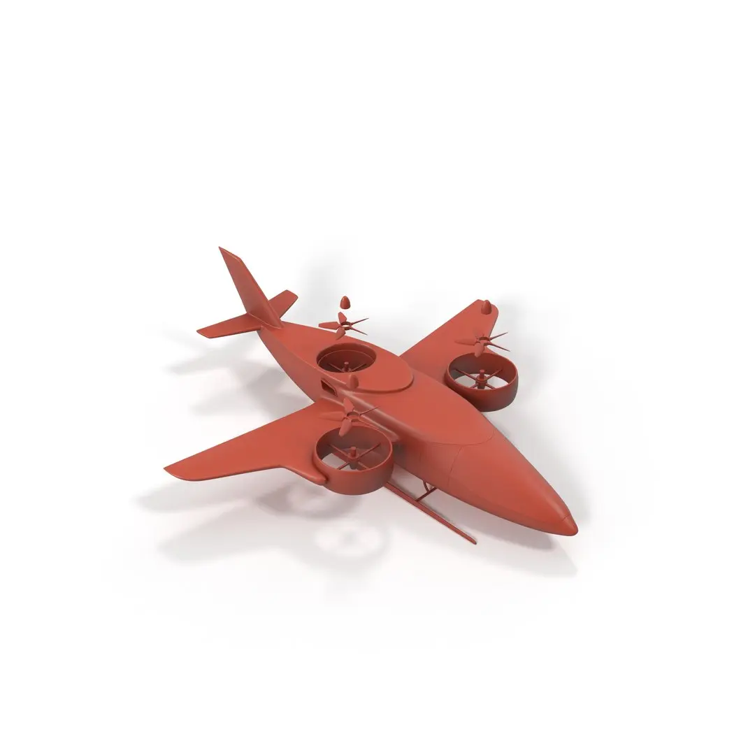 Next Gen Air Taxi for Print 3D model