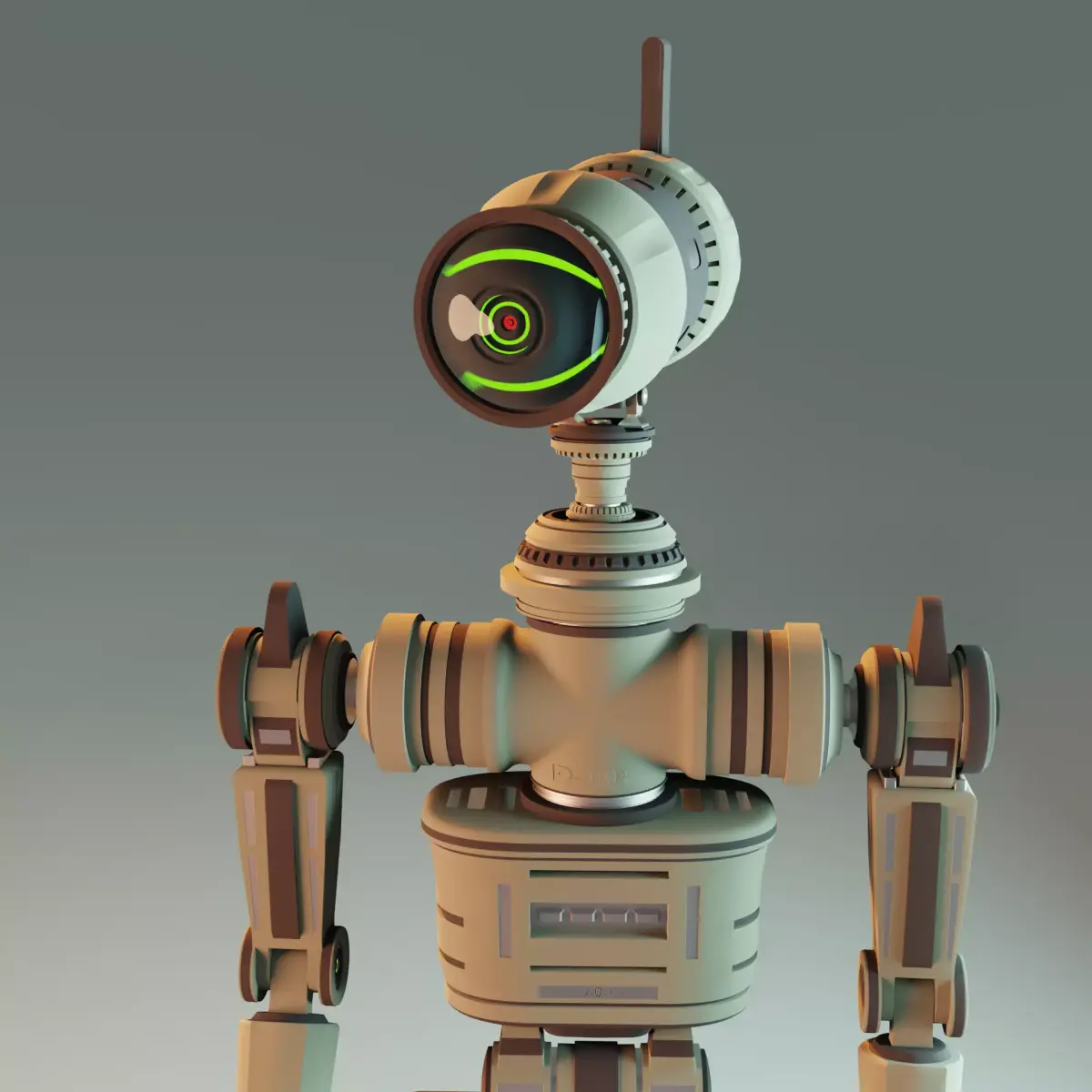 Robot 3D model 75