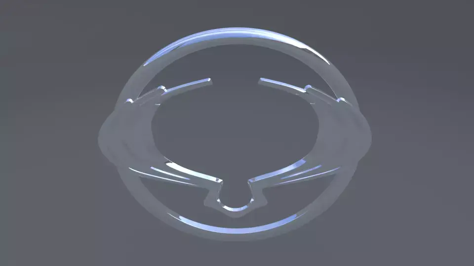 Ssangyong Logo 3D model