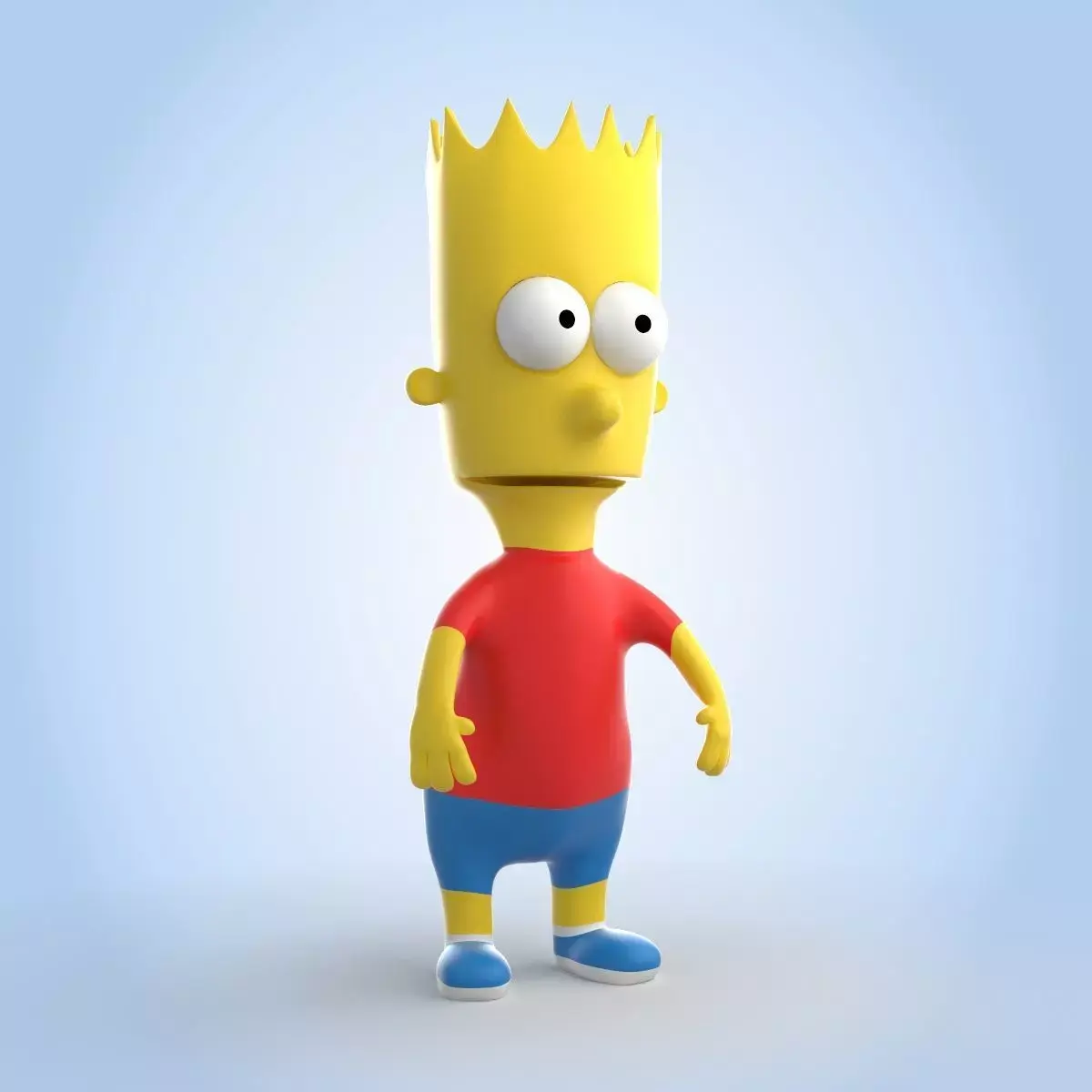 Bart Simpson 3D model