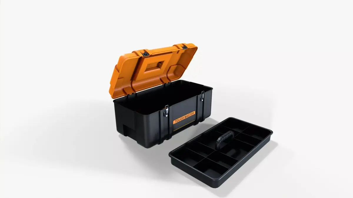 Tool Kit Box Low-poly 3D model