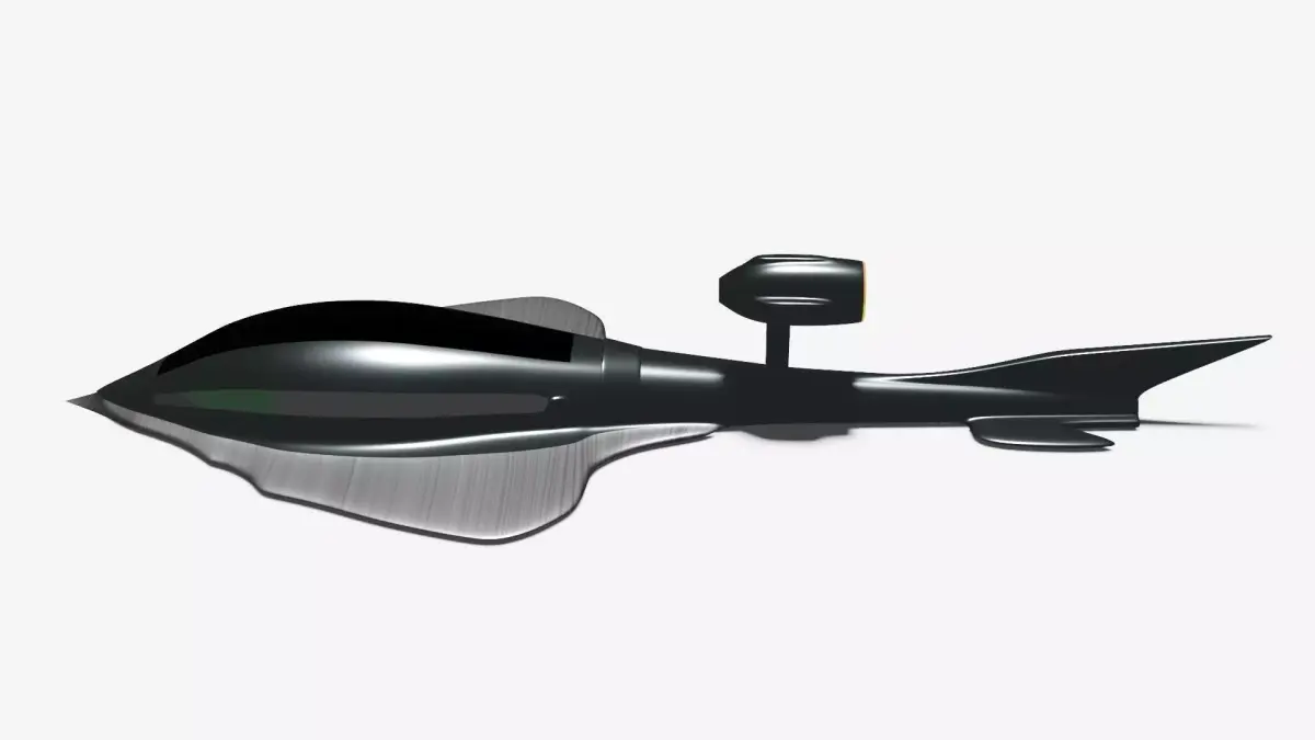 spaceship meduza 3D model