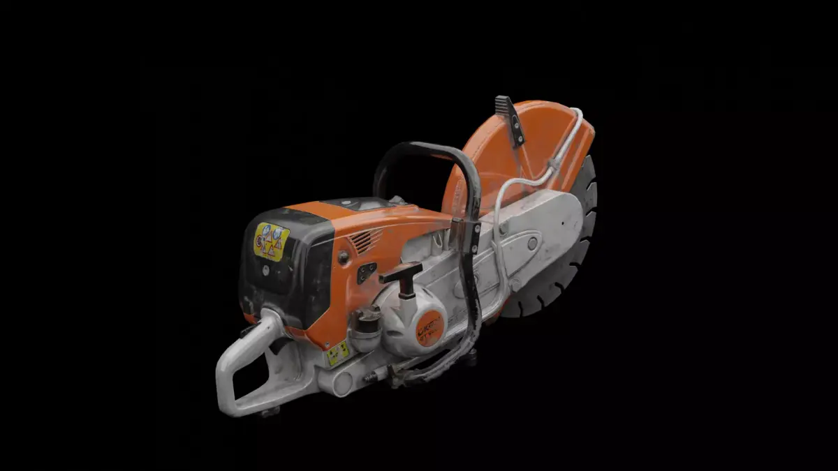Steal Saw 3D model