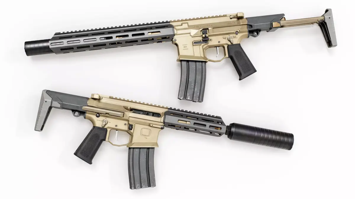 Q Honey Badger Rifle Low-poly 3D model