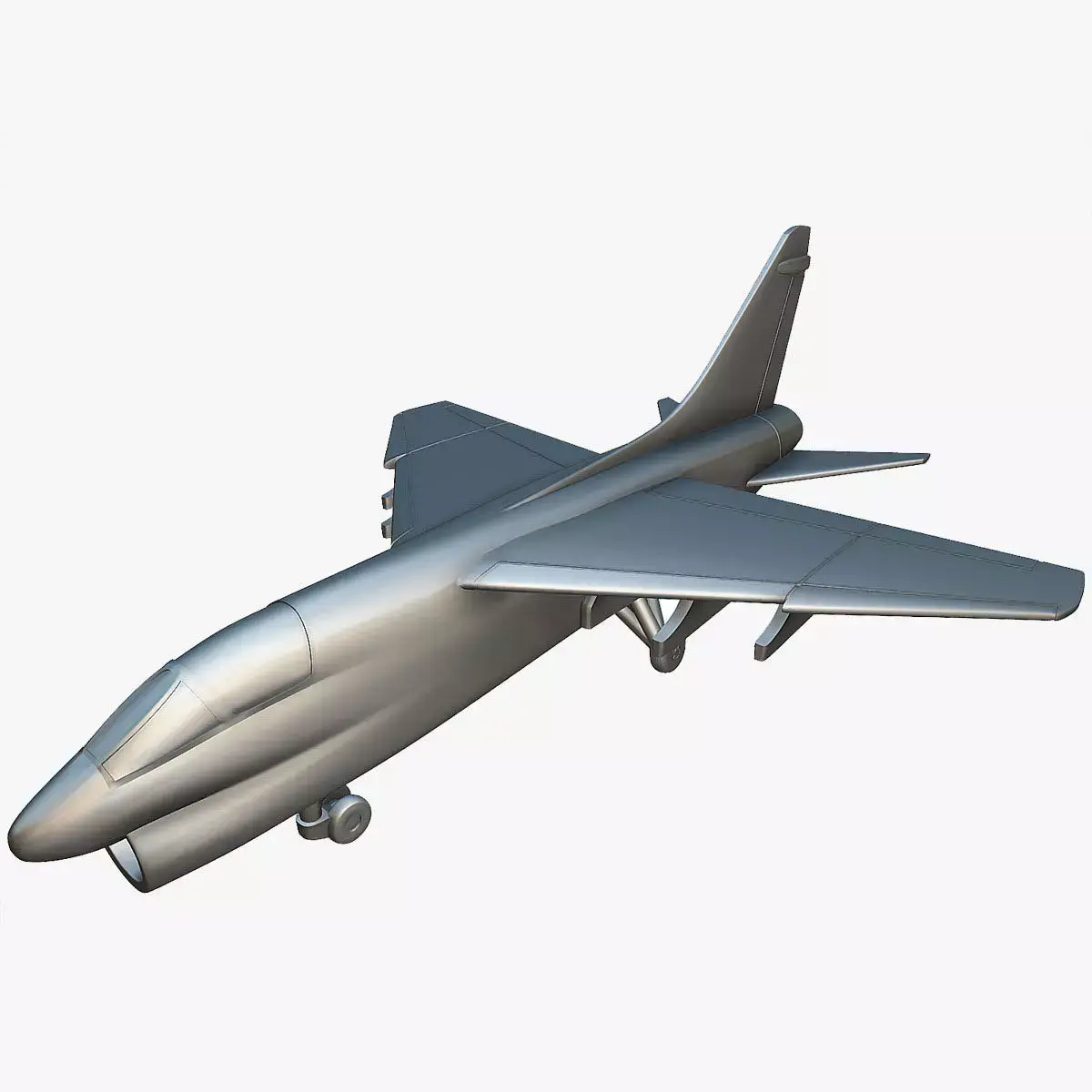 Vought LTV A-7E Corsair II - 3D Printable Model 3D print model