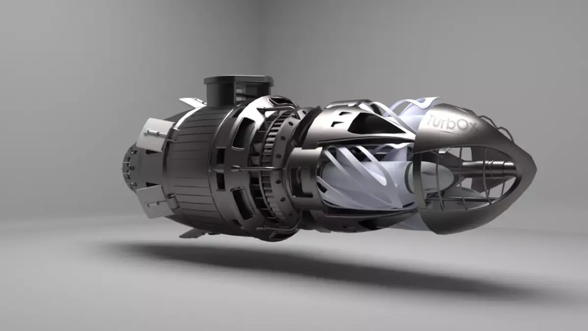 Racer engine 3D model