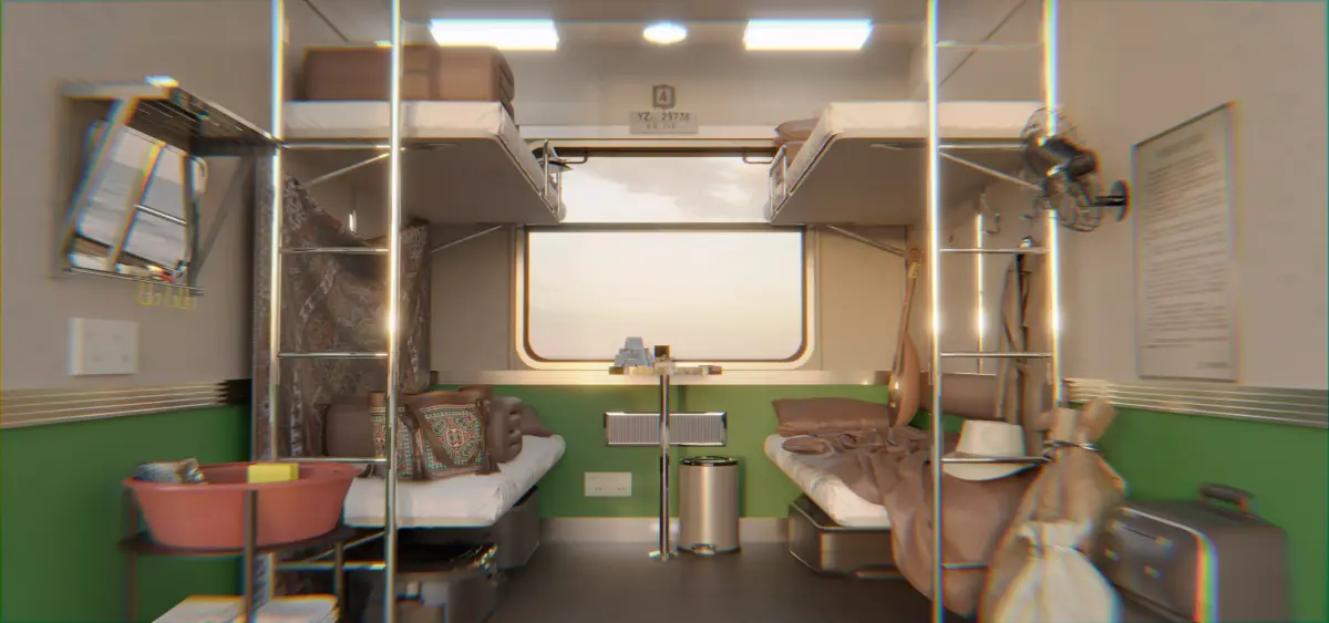 Train Carriage 3D model