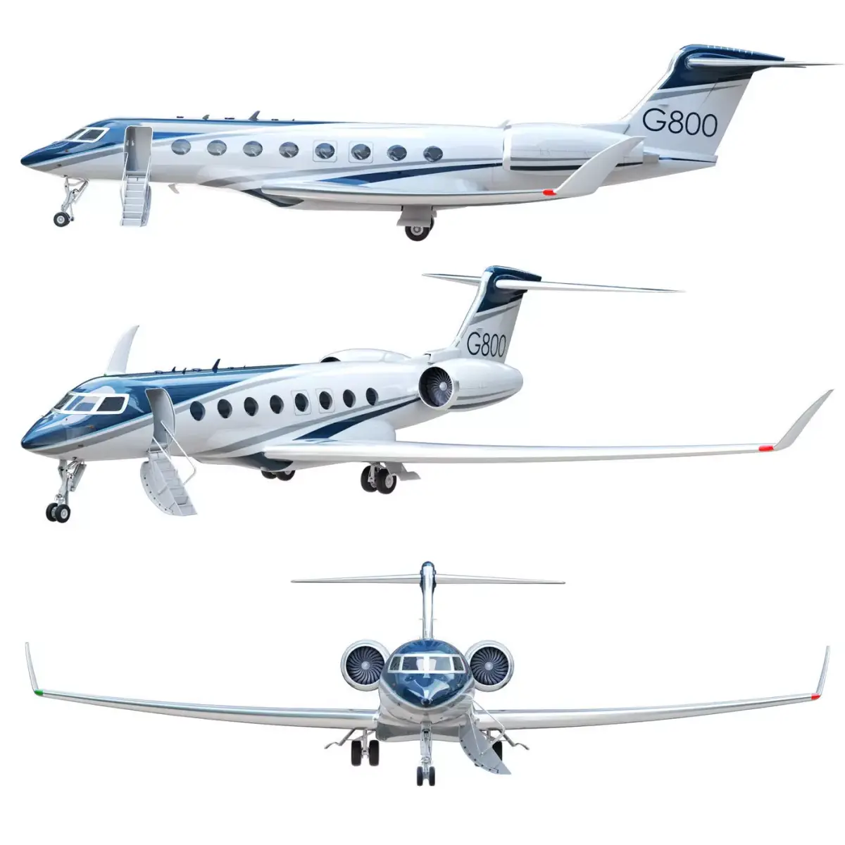 Aircraft  G800 3D model