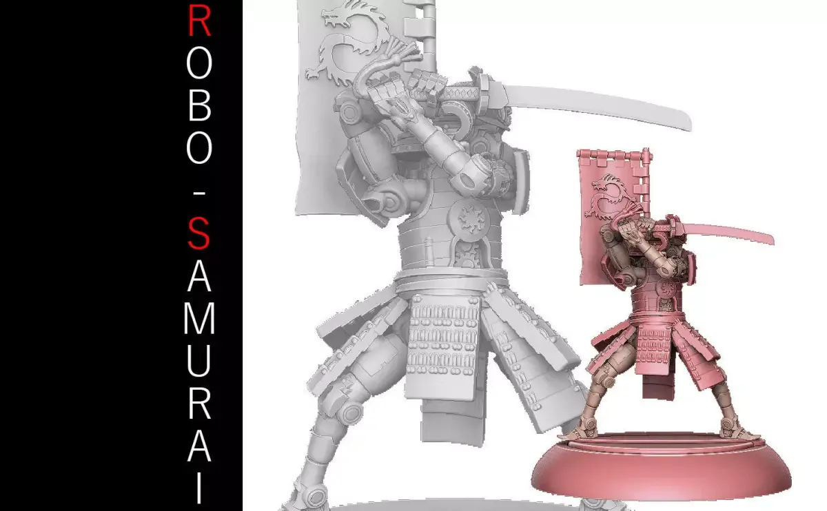 Robo Samurai Mk 10 3D print model