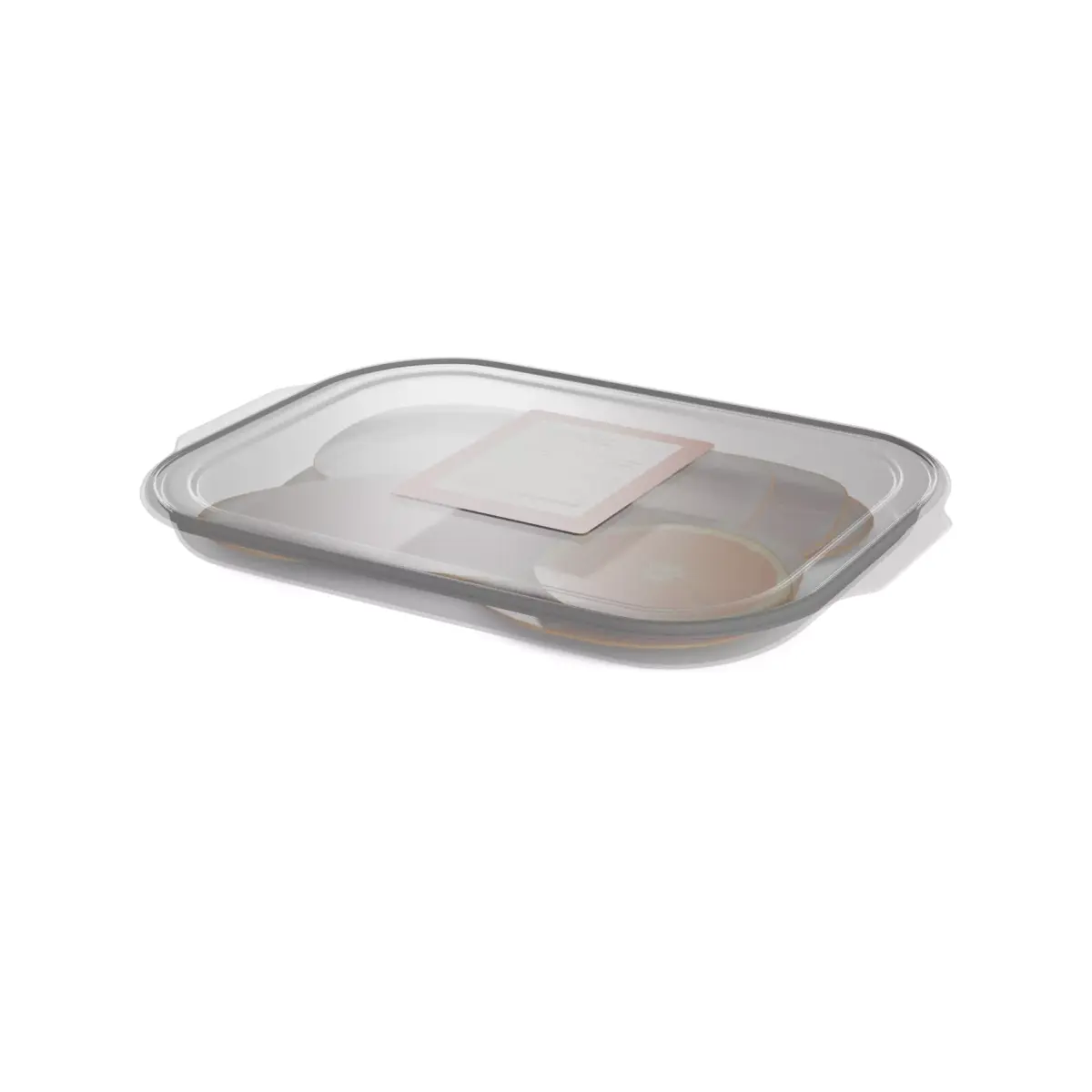 Deli sausages Cooked Turkey Breast Low-poly 3D model purchase