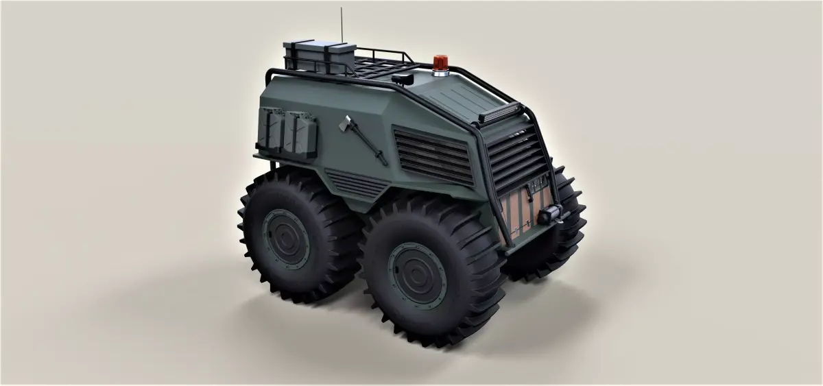 SHERP Ultimate survival machine for zombie apocalypses 3D model